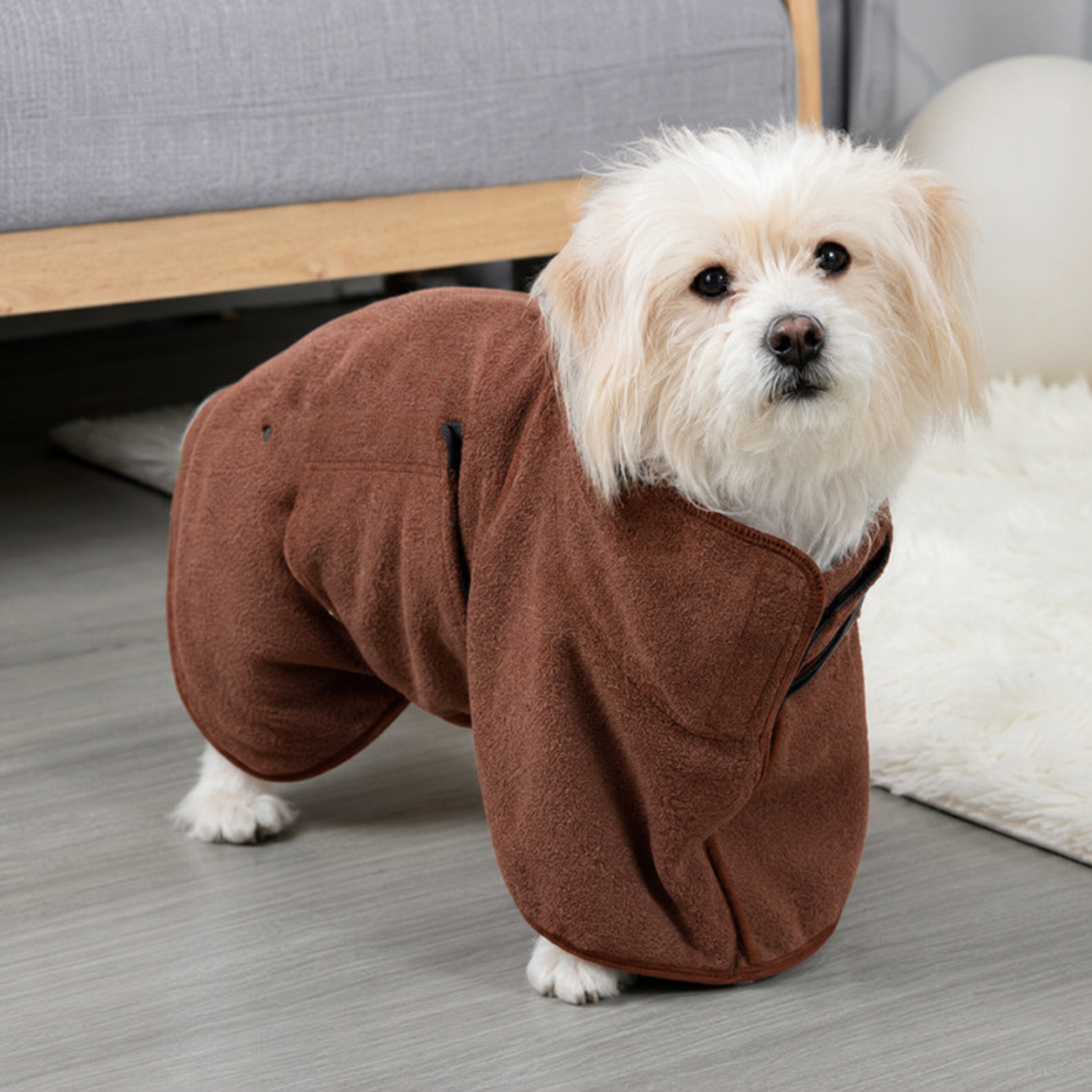 Albornoz para Mascotas de Secado Rápido